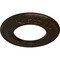 Ekena Millwork Salem Ceiling Medallion (Fits Canopies up to 7 1/8"), 13 1/4"OD x 7 1/8"ID x 7/8"P, Bronze CM13SABZS - alternate 2